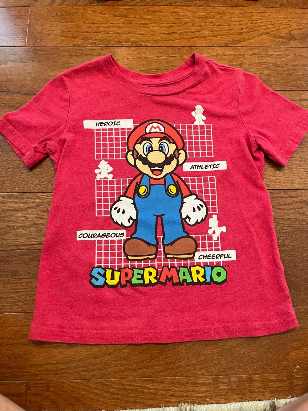 Boys Size 5 Super Mario T-Shirt